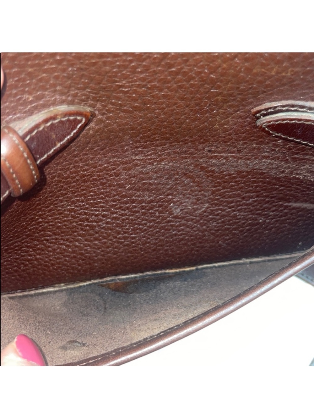 Vintage Dooney & Bourke Top Zip Buckle Bag - Picture 9 of 16